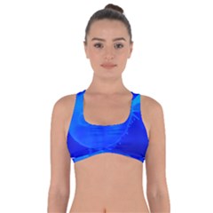 Blue Jellyfish 1 Got No Strings Sports Bra