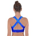 BLUE JELLYFISH 1 Cross Back Sports Bra View2