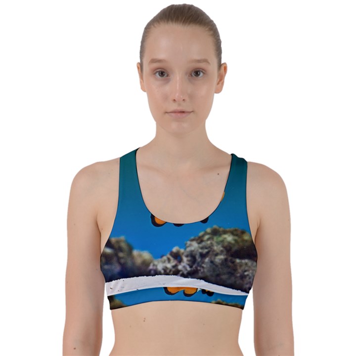 CLOWNFISH 1 Back Weave Sports Bra