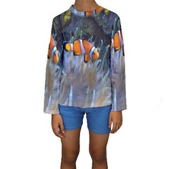 Clownfish 2 Kids  Long Sleeve Swimwear by trendistuff