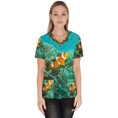 Clownfish 3 Scrub Top by trendistuff