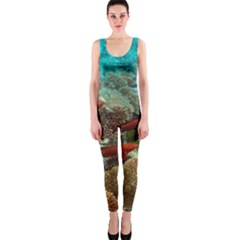 Coral Garden 1 One Piece Catsuit by trendistuff