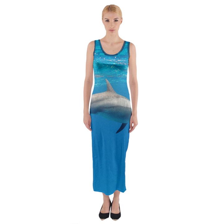 DOLPHIN 3 Fitted Maxi Dress