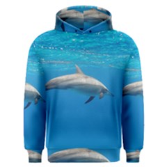 Dolphin 3 Men s Overhead Hoodie by trendistuff