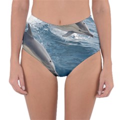 Dolphin 4 Reversible High-waist Bikini Bottoms by trendistuff