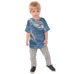 Dolphin 4 Kids Raglan Tee