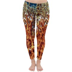 Fire Coral 1 Classic Winter Leggings by trendistuff