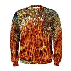 Fire Coral 1 Men s Sweatshirt by trendistuff