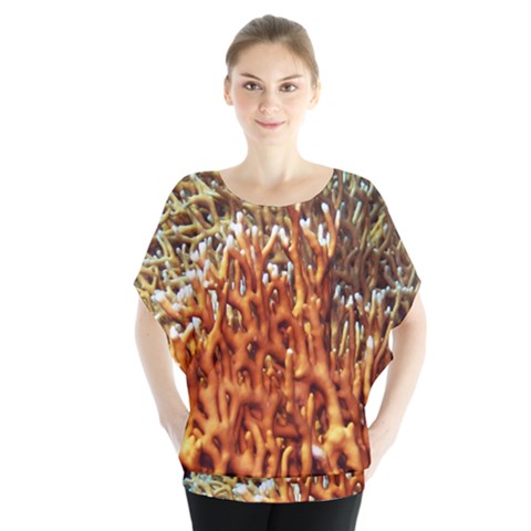 Fire Coral 1 Blouse by trendistuff