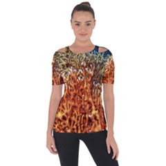 Fire Coral 1 Short Sleeve Top by trendistuff