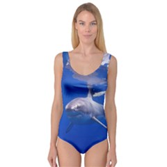 Great White Shark 4 Princess Tank Leotard  by trendistuff