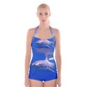 GREAT WHITE SHARK 4 Boyleg Halter Swimsuit  View1