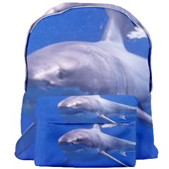 Great White Shark 4 Giant Full Print Backpack by trendistuff