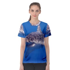 GREAT WHITE SHARK 5 Women s Sport Mesh Tee