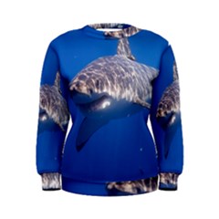 GREAT WHITE SHARK 5 Women s Sweatshirt