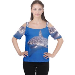 GREAT WHITE SHARK 5 Cutout Shoulder Tee