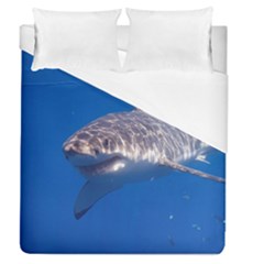 GREAT WHITE SHARK 5 Duvet Cover (Queen Size)