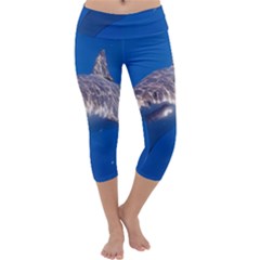 GREAT WHITE SHARK 5 Capri Yoga Leggings