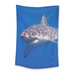 GREAT WHITE SHARK 5 Small Tapestry