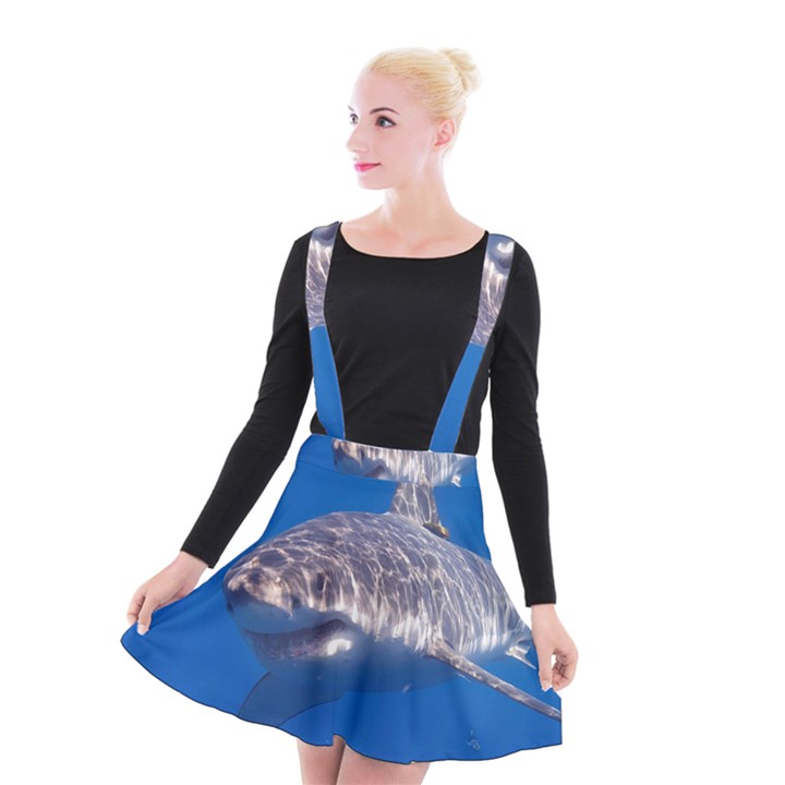 GREAT WHITE SHARK 5 Suspender Skater Skirt