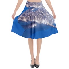 GREAT WHITE SHARK 5 Flared Midi Skirt