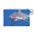 GREAT WHITE SHARK 5 Canvas Cosmetic Bag (Large) View2