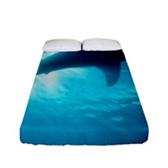 Great White Shark 6 Fitted Sheet (full/ Double Size) by trendistuff