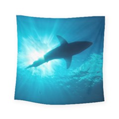 Great White Shark 6 Square Tapestry (small) by trendistuff