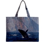 HUMPBACK 1 Zipper Mini Tote Bag