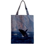 HUMPBACK 1 Zipper Classic Tote Bag