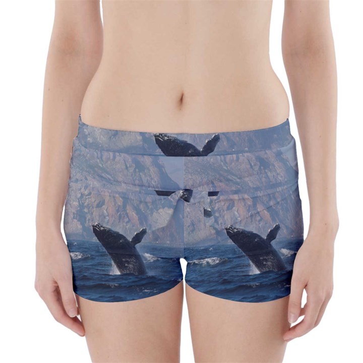 HUMPBACK 1 Boyleg Bikini Wrap Bottoms