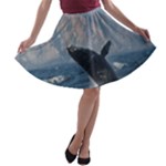 HUMPBACK 1 A-line Skater Skirt