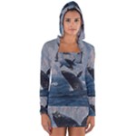 HUMPBACK 1 Long Sleeve Hooded T-shirt