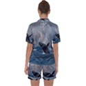 HUMPBACK 1 Satin Short Sleeve Pyjamas Set View2