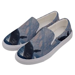 Humpback 1 Men s Canvas Slip Ons by trendistuff