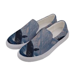 Humpback 1 Women s Canvas Slip Ons by trendistuff