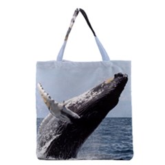 Humpback 2 Grocery Tote Bag by trendistuff