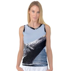 Humpback 2 Women s Basketball Tank Top by trendistuff