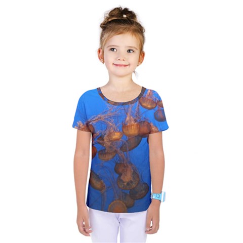 Jellyfish Aquarium Kids  One Piece Tee by trendistuff