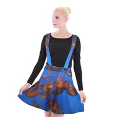 Jellyfish Aquarium Suspender Skater Skirt by trendistuff