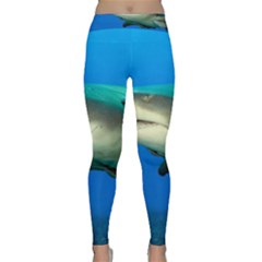 Lemon Shark Classic Yoga Leggings by trendistuff