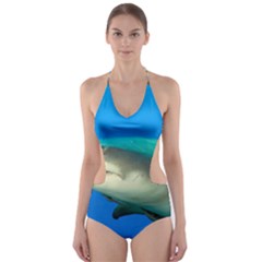 Lemon Shark Cut-out One Piece Swimsuit by trendistuff