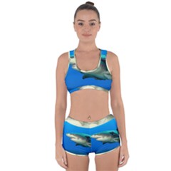 Lemon Shark Racerback Boyleg Bikini Set by trendistuff