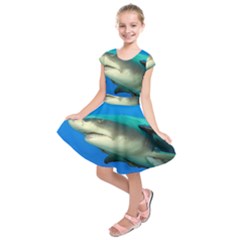 Lemon Shark Kids  Short Sleeve Dress by trendistuff