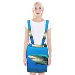 Lemon Shark Braces Suspender Skirt by trendistuff