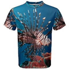 Lionfish 1 Men s Cotton Tee by trendistuff