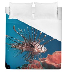 Lionfish 1 Duvet Cover (queen Size) by trendistuff