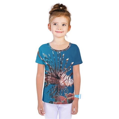 Lionfish 1 Kids  One Piece Tee by trendistuff