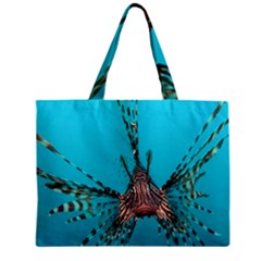 Lionfish 2 Zipper Mini Tote Bag by trendistuff