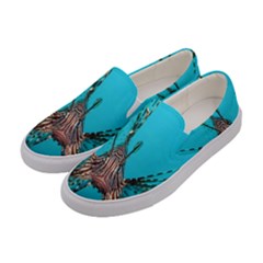 Lionfish 2 Women s Canvas Slip Ons by trendistuff